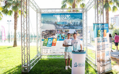 The Santa Eulària Ibiza Marathon kicks off the promotion of its 7th edition in the 15K Nocturna FibraValencia