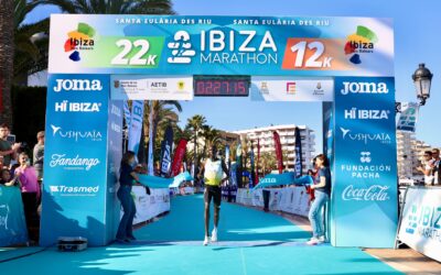 The Santa Eulària Ibiza Marathon puts the finishing touch to the most multitudinous sporting event in the history of the island