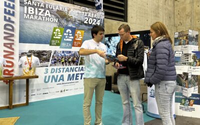 The #RunAndFeel spirit of the Santa Eulària Ibiza Marathon lands in Valencia Ciudad del Running