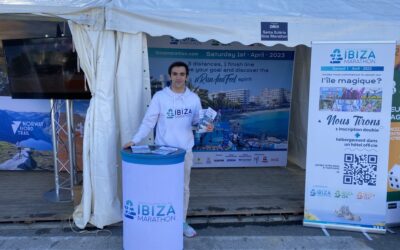The Santa Eulària Ibiza Marathon promotes its 6th edition at the 20K in Paris