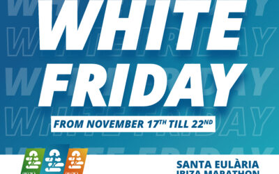 Discover the Santa Eulària Ibiza Marathon’s White Friday: promotion from the 17th to the 22nd of November