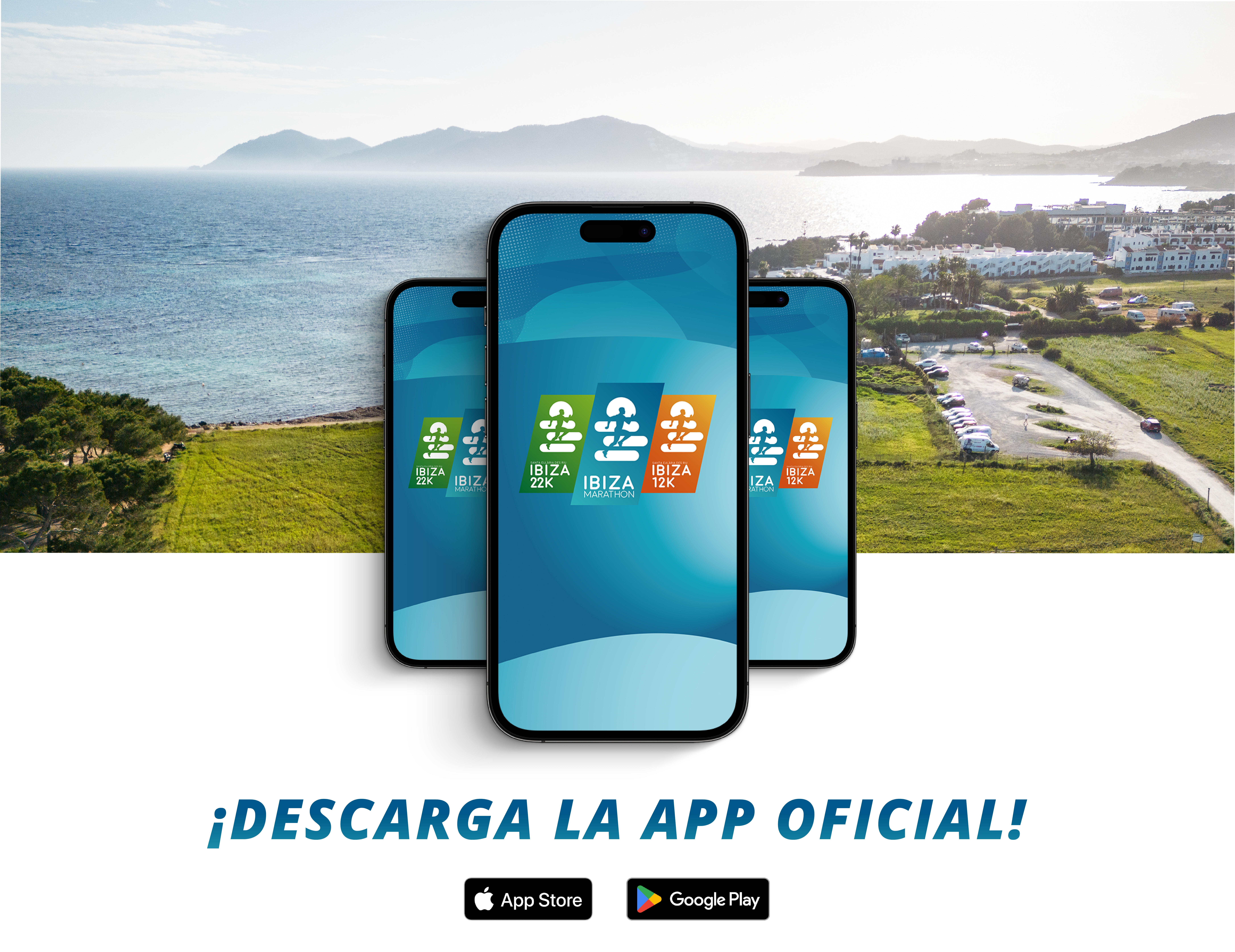 ¡Descarga la app oficial del Santa Eulària Ibiza Marathon!